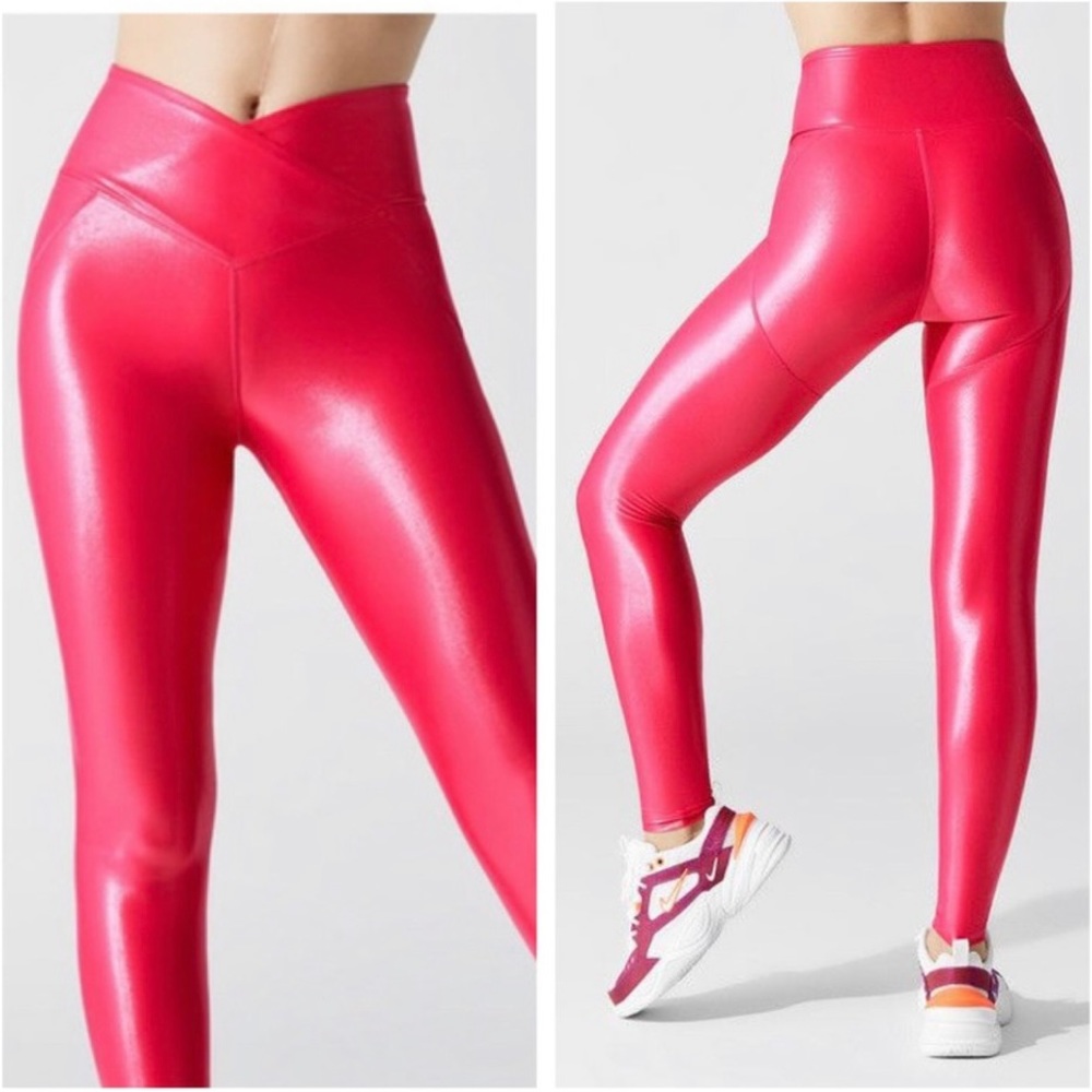 Carbon 38 Takara Crossover Legging In Orchid Pink Shine